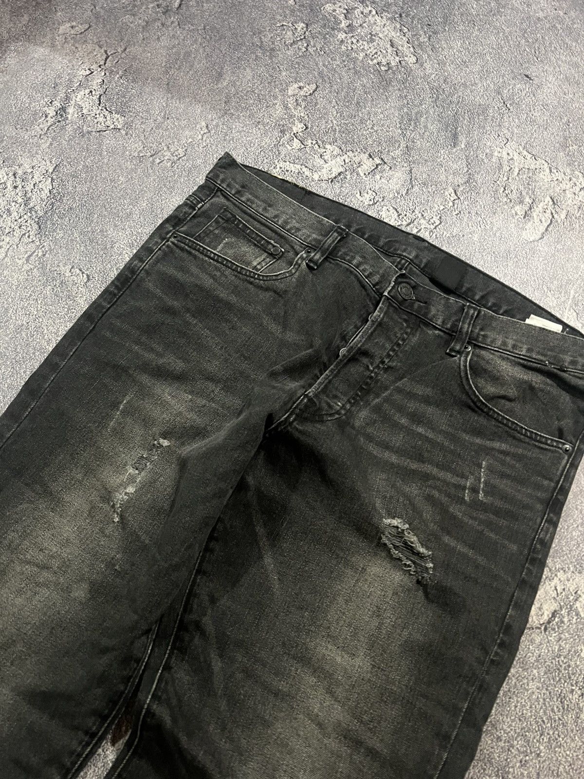 Japanese Brand Japanese Dark Avant Garde / Distressed Glamour Style / Baggy Size US 38 / EU 54 - 3 Thumbnail