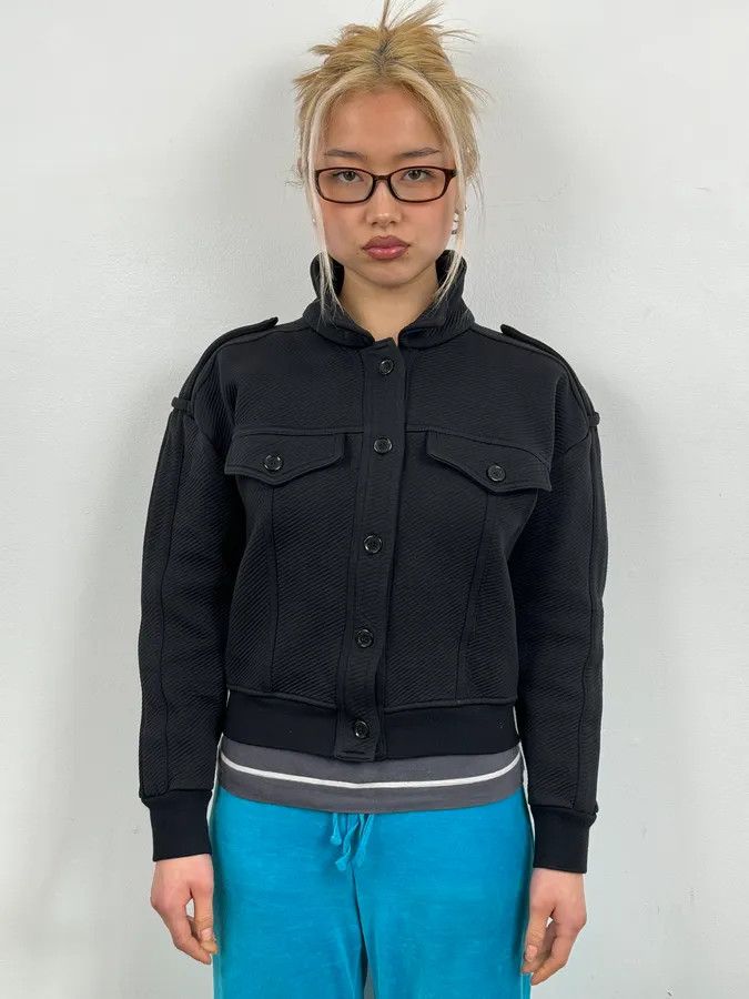 Louis Vuitton Louis Vuitton Navy Uniform Bomber Jacket Size S / US 4 / IT 40 - 1 Thumbnail