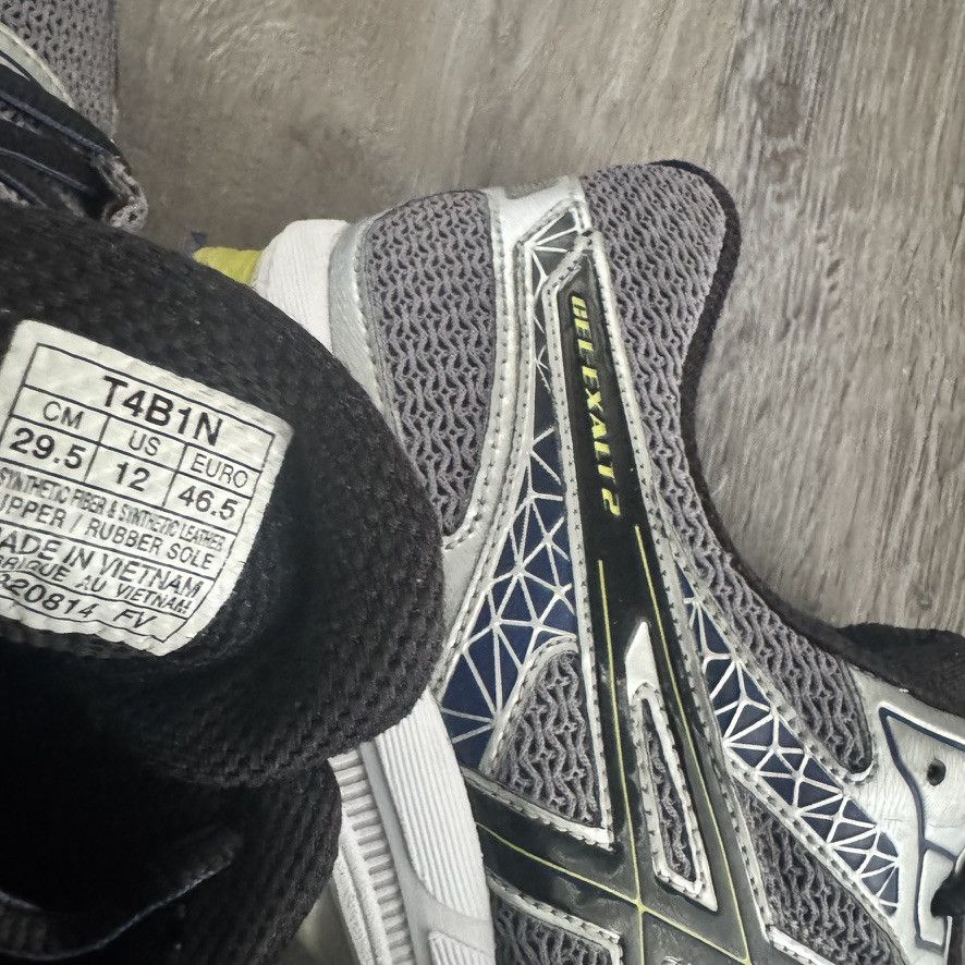 Asics ASICS • GEL-Exalt 2 "Silver/Navy" (12M) Size US 12 / EU 45 - 5 Thumbnail