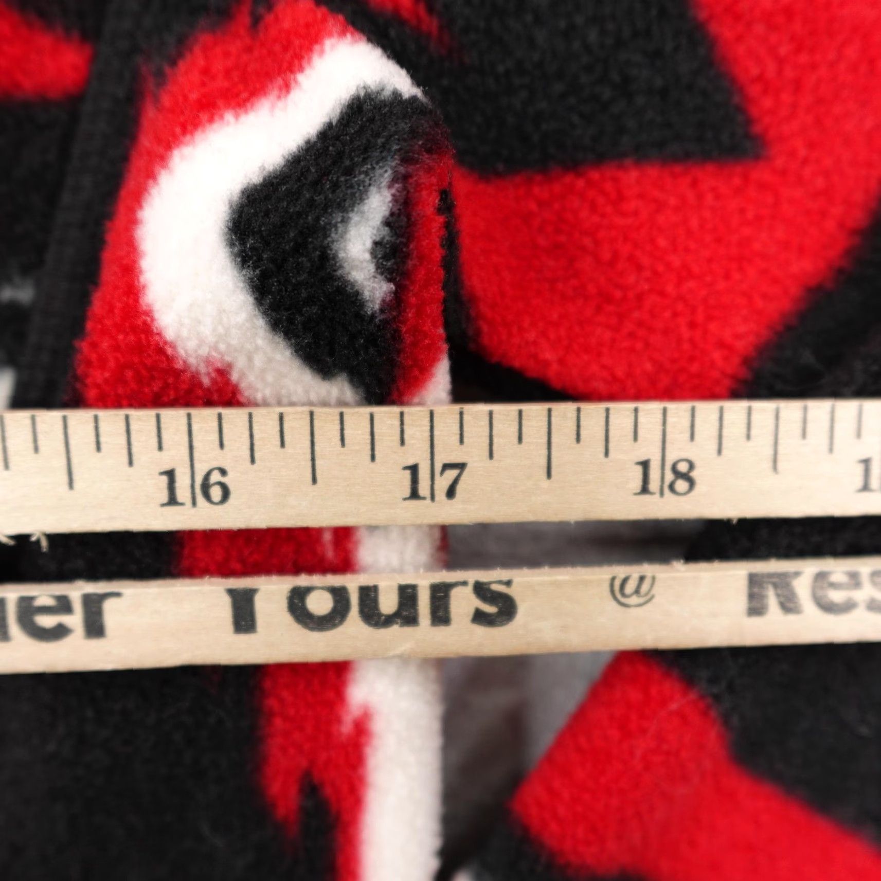 Ralph Lauren Lauren Ralph Lauren Jacket Womens Small Black Fleece Puffer Aztec Southwestern Size S / US 4 / IT 40 - 6 Thumbnail
