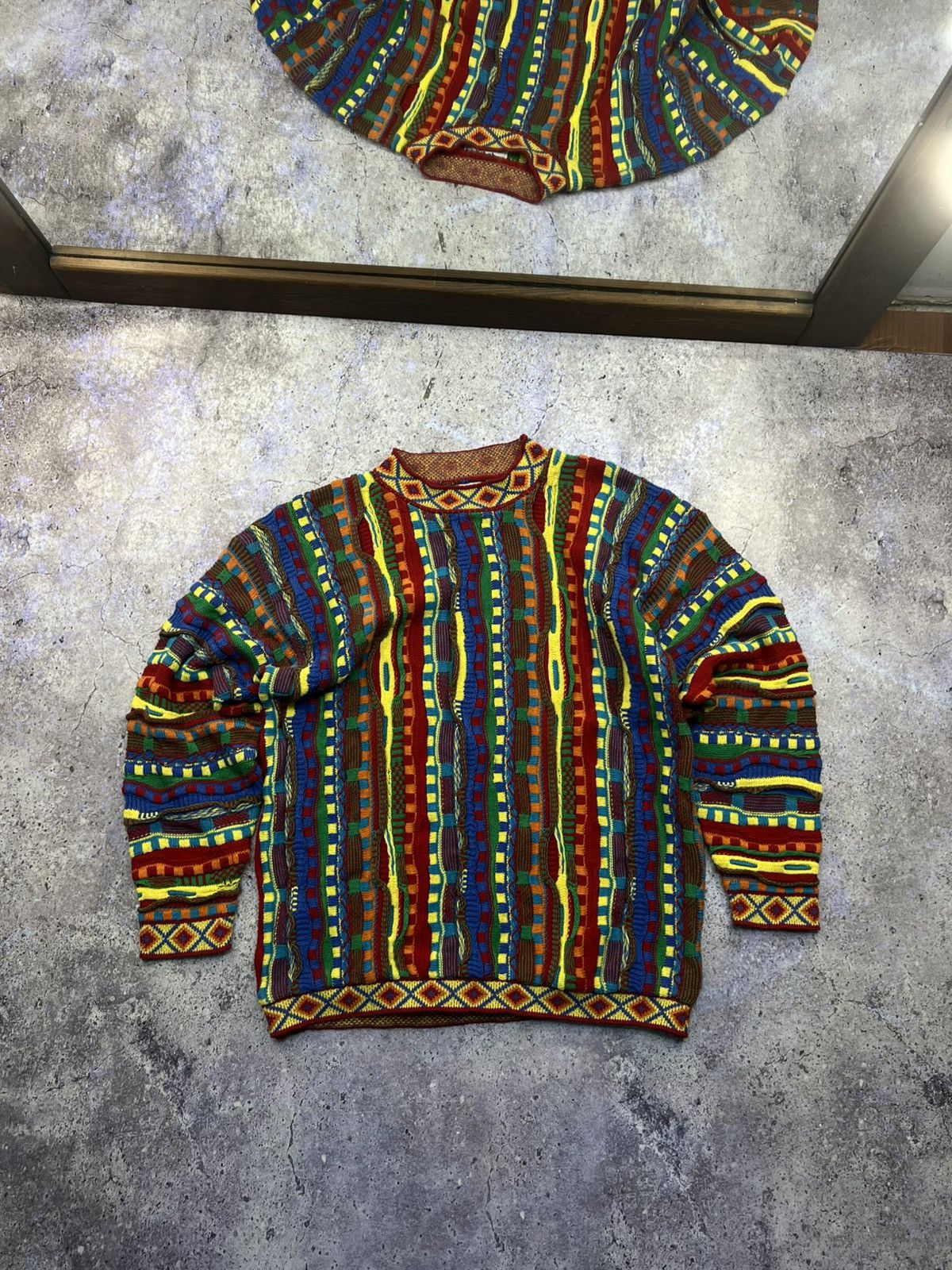 Coogi Vintage Coogi style knitwear sweater Size US S / EU 44-46 / 1 - 4 Thumbnail
