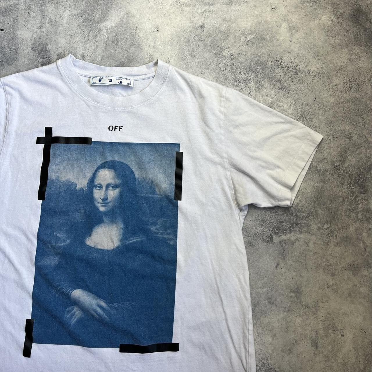 Off-White Off-white mona lisa white tee Size US L / EU 52-54 / 3 - 2 Thumbnail