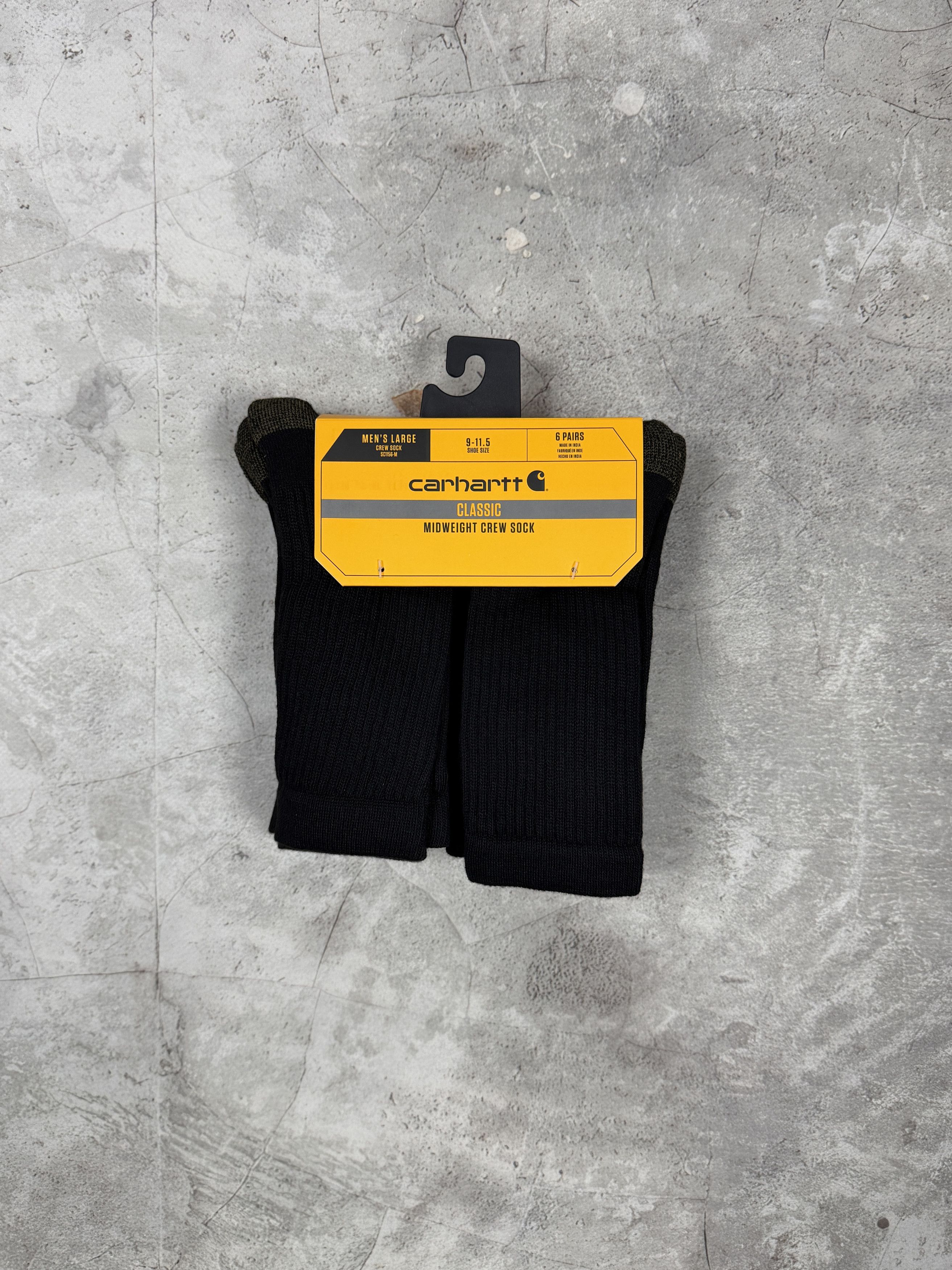 Carhartt Carhartt, US size 9–11.5, 6 pairs. Size ONE SIZE - 1 Thumbnail