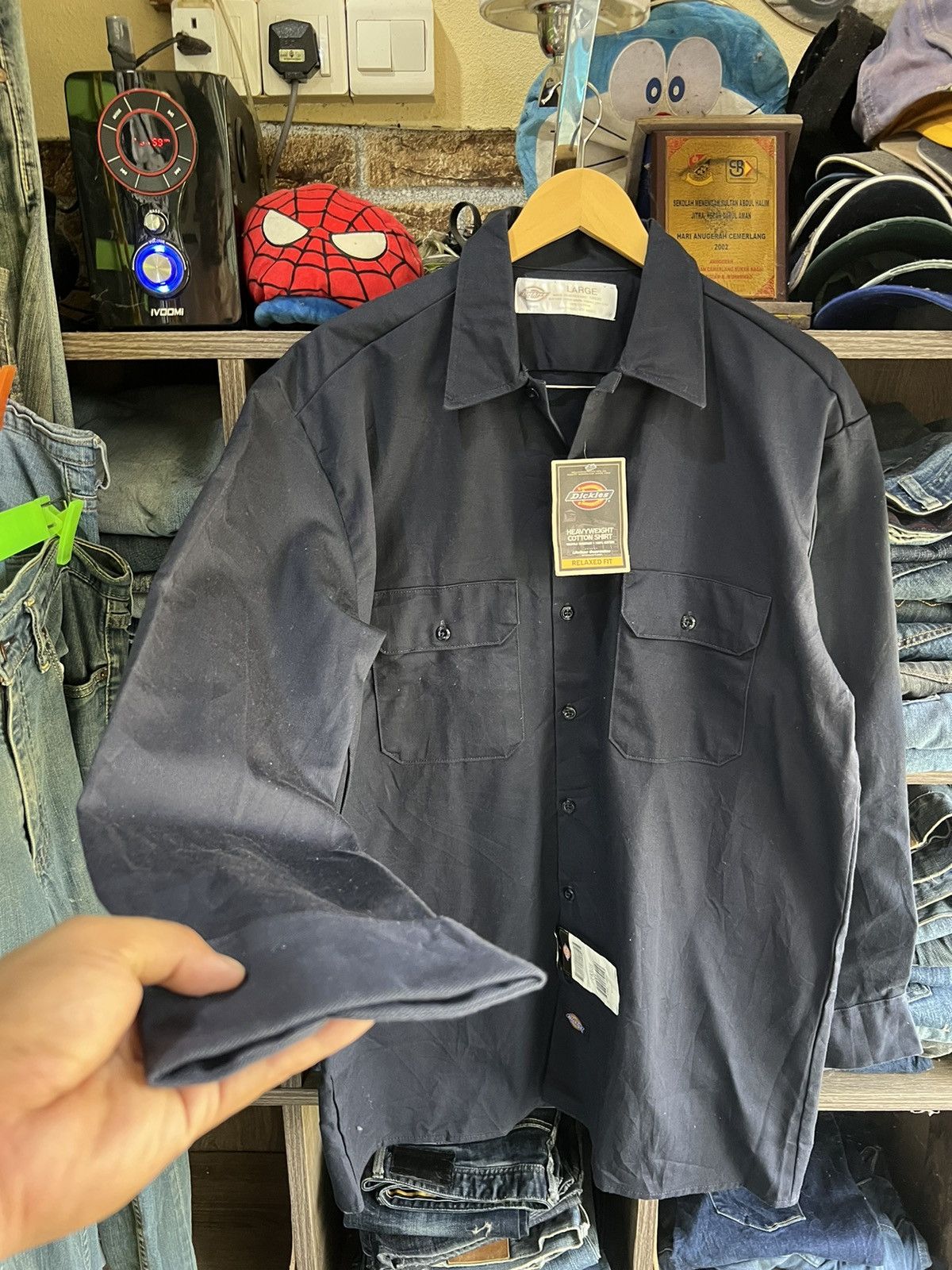 Dickies 🔥Vintage Deadstock Dickies Overshirts Size US L / EU 52-54 / 3 - 8 Thumbnail
