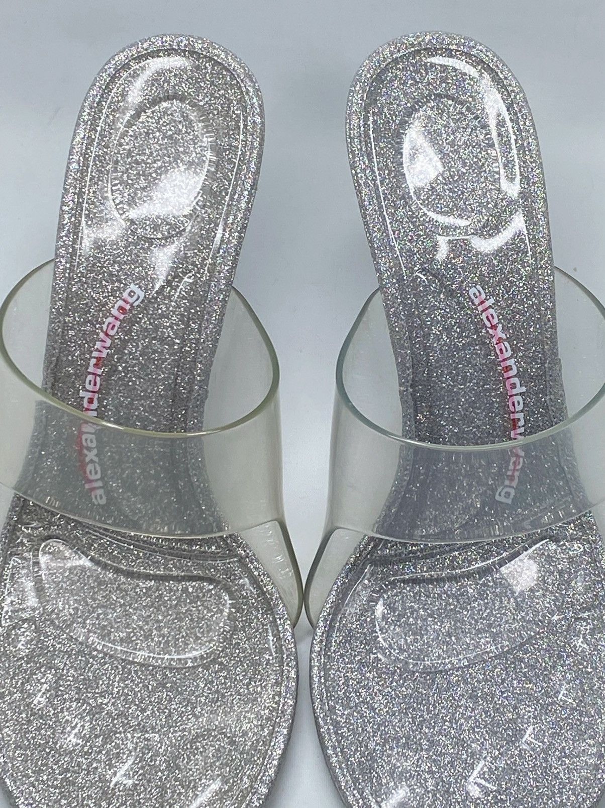Alexander Wang Alexander Wang Glitter Stiletto Sandals size 39 Size US 9 / IT 39 - 8 Thumbnail