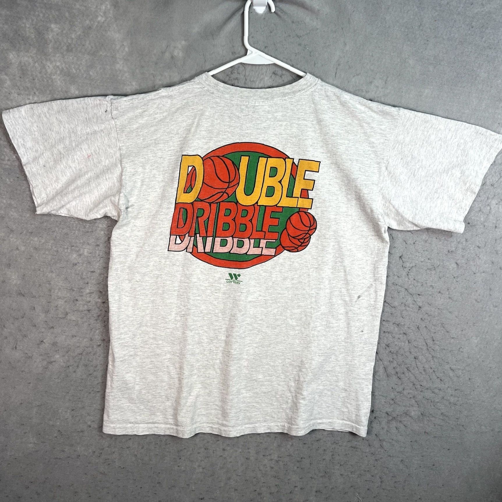Vintage VINTAGE 1990s Salem Sportswear Seattle Supersonics T Shirt Adult XL Gray Mens Basketball NBA Graphic Tee Size US XL / EU 56 / 4 - 2 Thumbnail