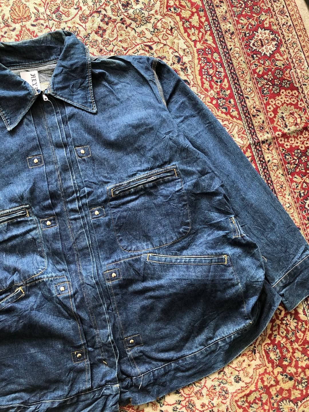 45rpm 45Rpm Oversized Type 2 Denim Jacket Baggy Jeans Jacket Size US XL / EU 56 / 4 - 4 Thumbnail