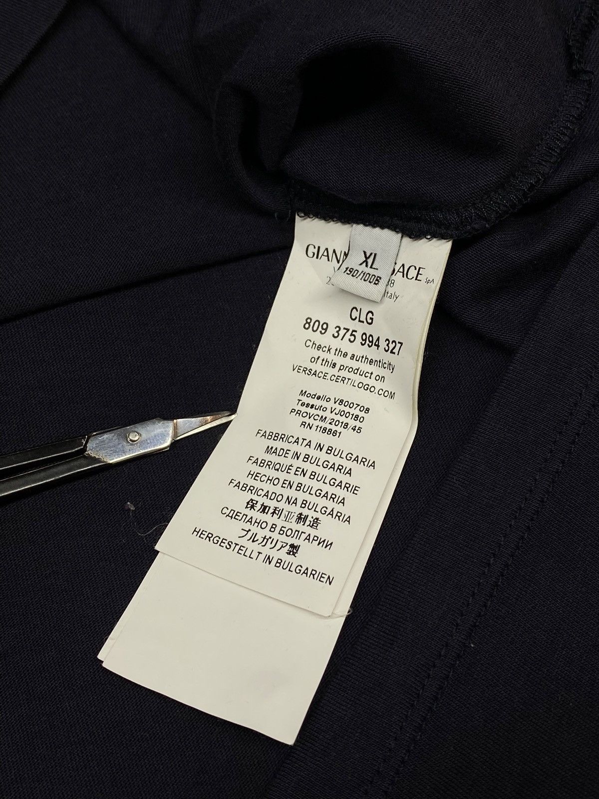Versace Versace Collection Medusa Patch Logo Polo T-shirt Size US XL / EU 56 / 4 - 12 Thumbnail