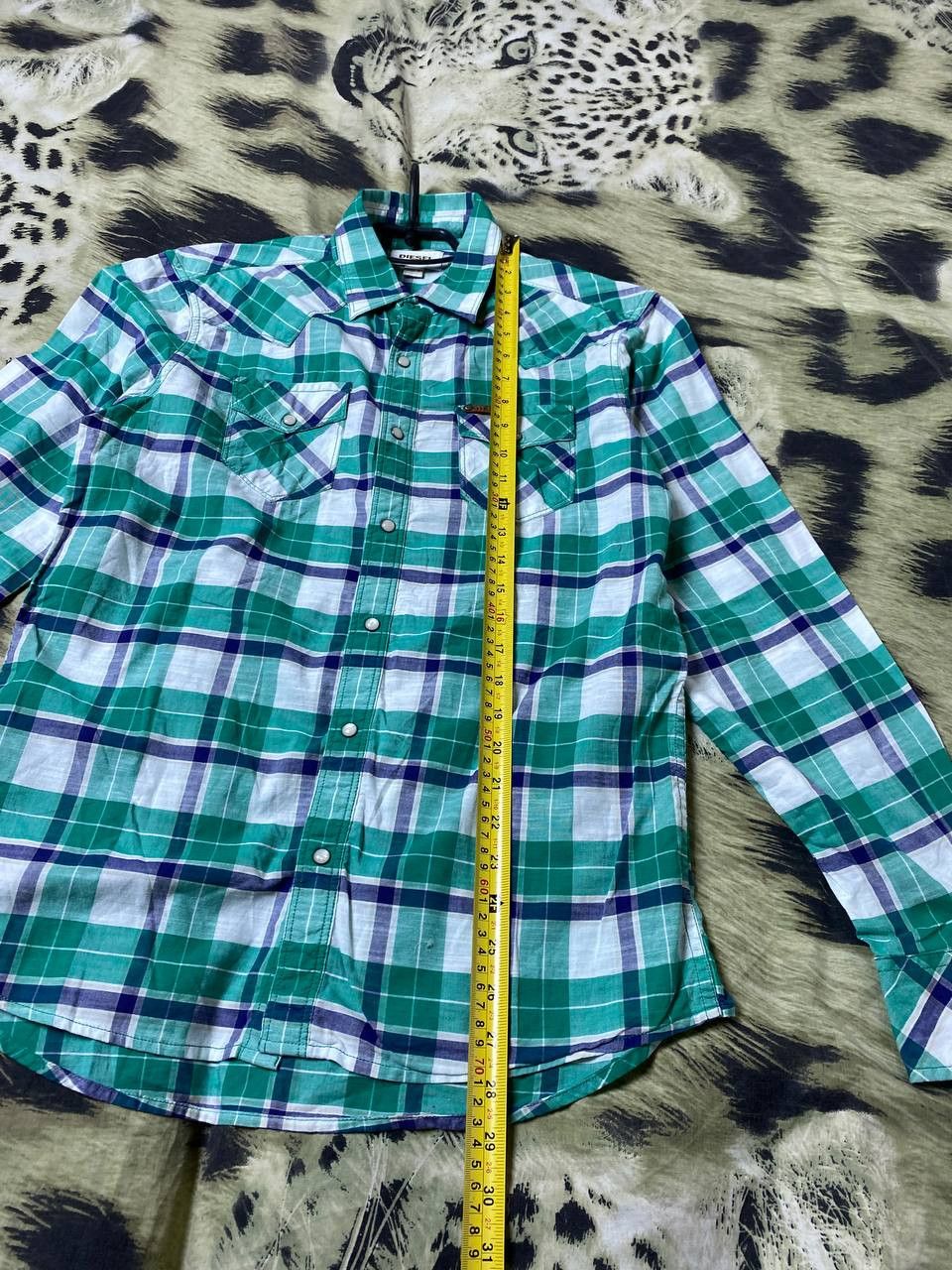 Diesel Vintage print shirt Diesel logo Y2K size M streetwear Size US M / EU 48-50 / 2 - 6 Thumbnail