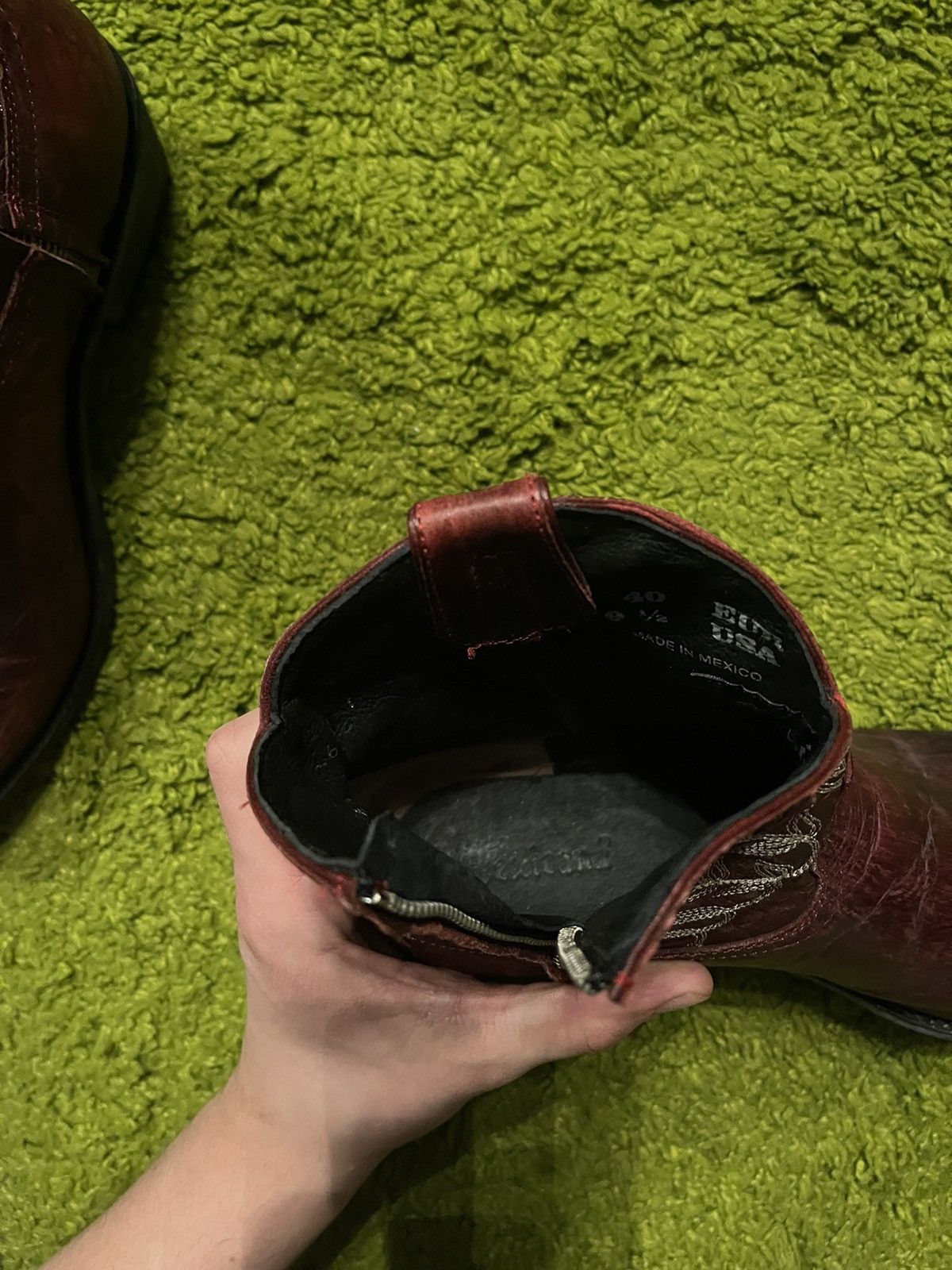 Cowboy Equipment × Old Gringo × Vintage Old Gringo Mexicana western cowboy style real leather boots Size US 9.5 / IT 39.5 - 10 Thumbnail