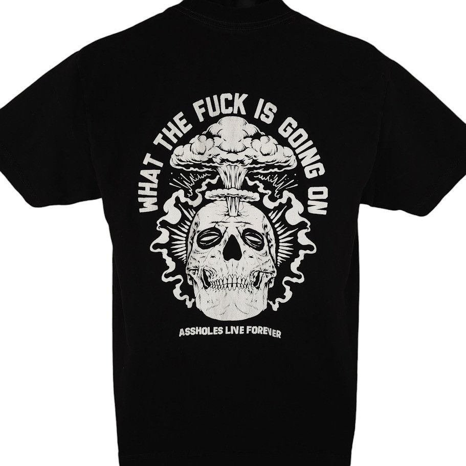 Other Assholes*s Live Forever T Shirt Mens Size Medium Black Size US M / EU 48-50 / 2 - 1 Thumbnail