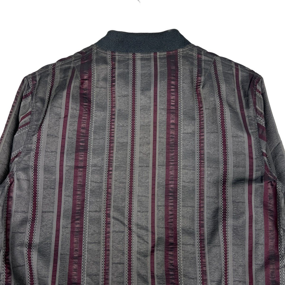Edifice Japan 🔥 EDIFICE DEPUIS JAPAN STRIPE BLOUSON JACKET Size US S / EU 44-46 / 1 - 9 Thumbnail