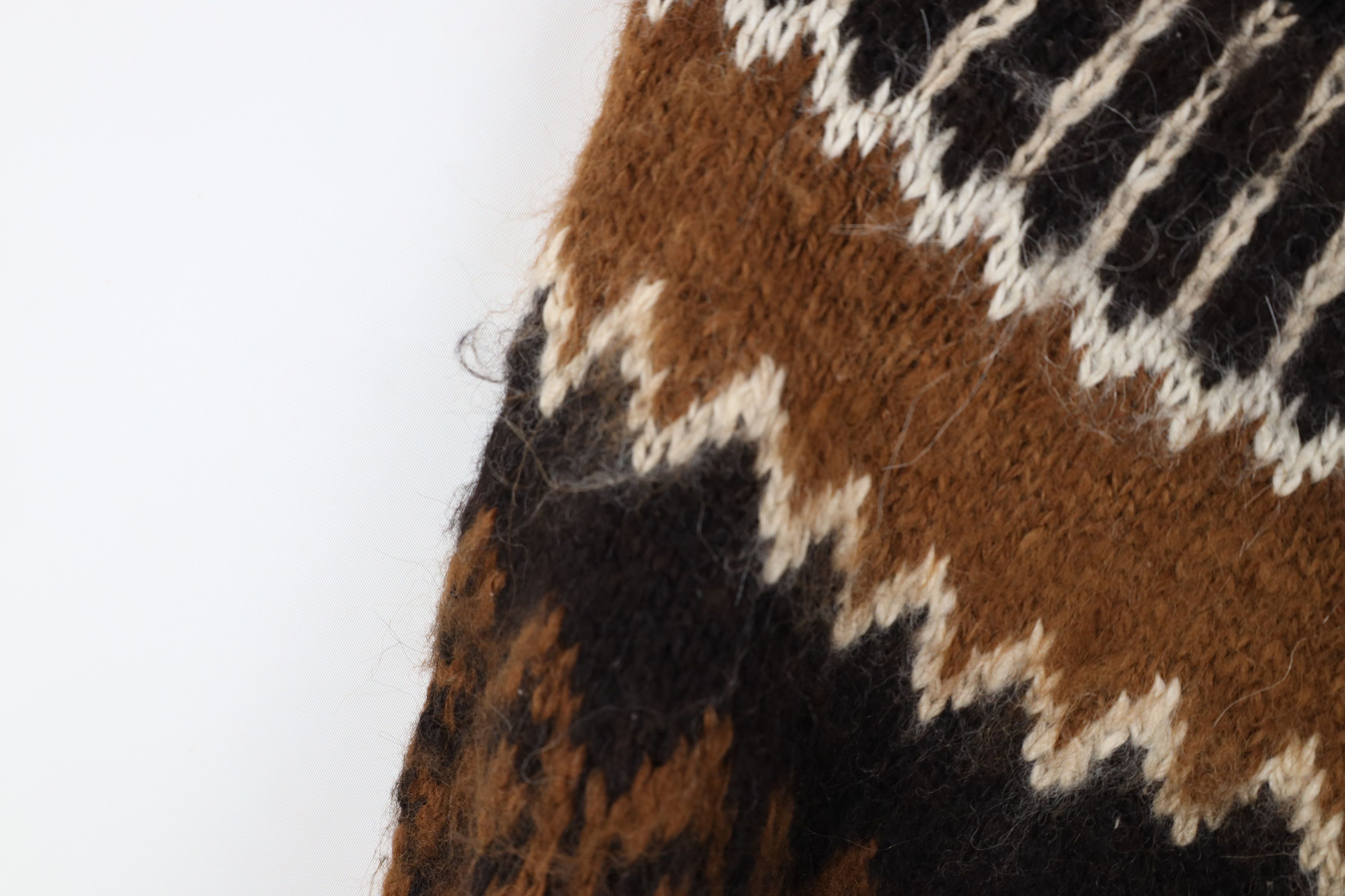 Vintage Vintage 90s Streetwear Alpaca Wool Knit Crewneck Sweater Size L / US 10 / IT 46 - 9 Thumbnail