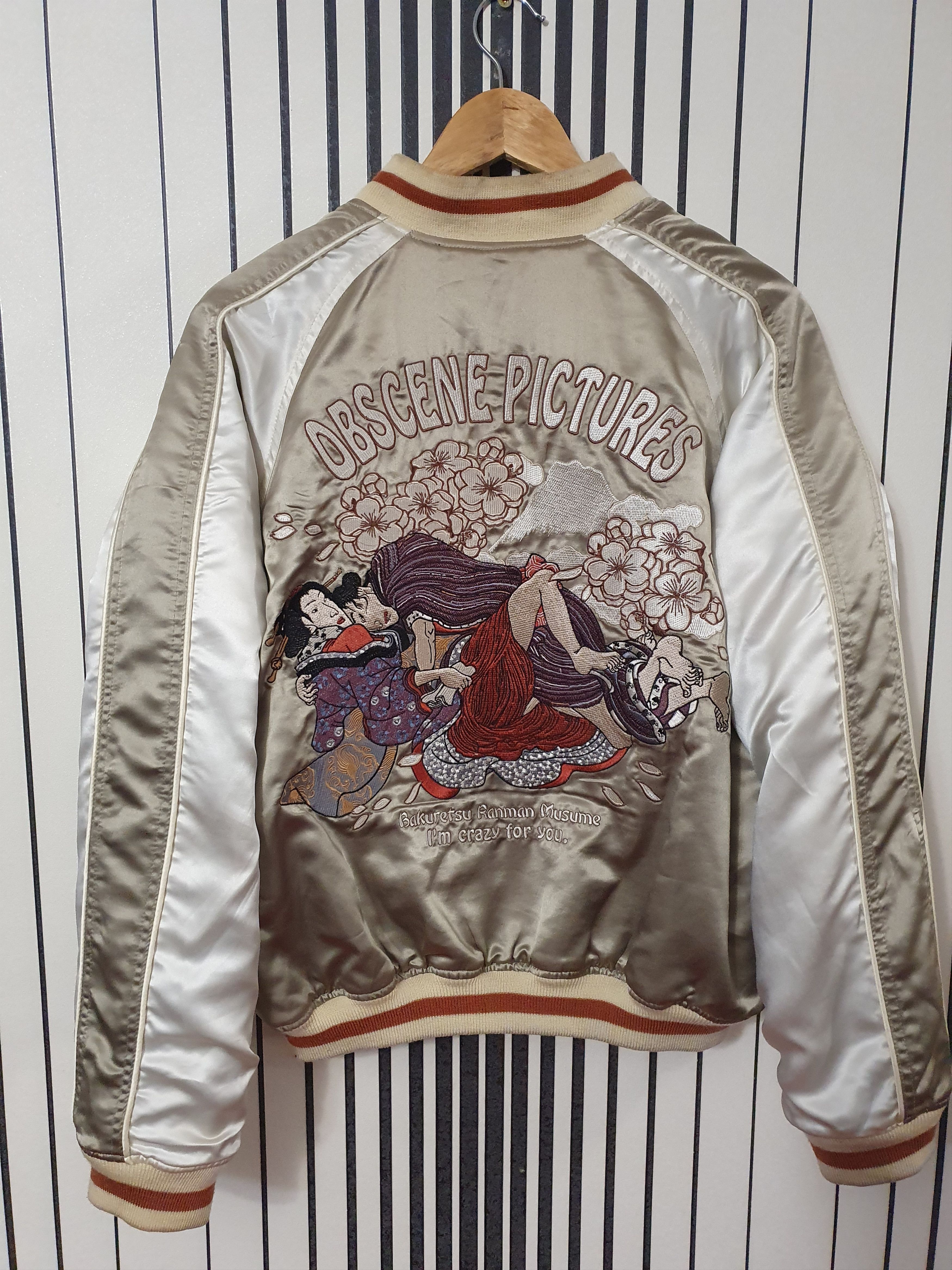Tedman Rare Tedman Reversible Y2k "Live or Die" Japan Bomber Jacket Size US M / EU 48-50 / 2 - 2 Thumbnail