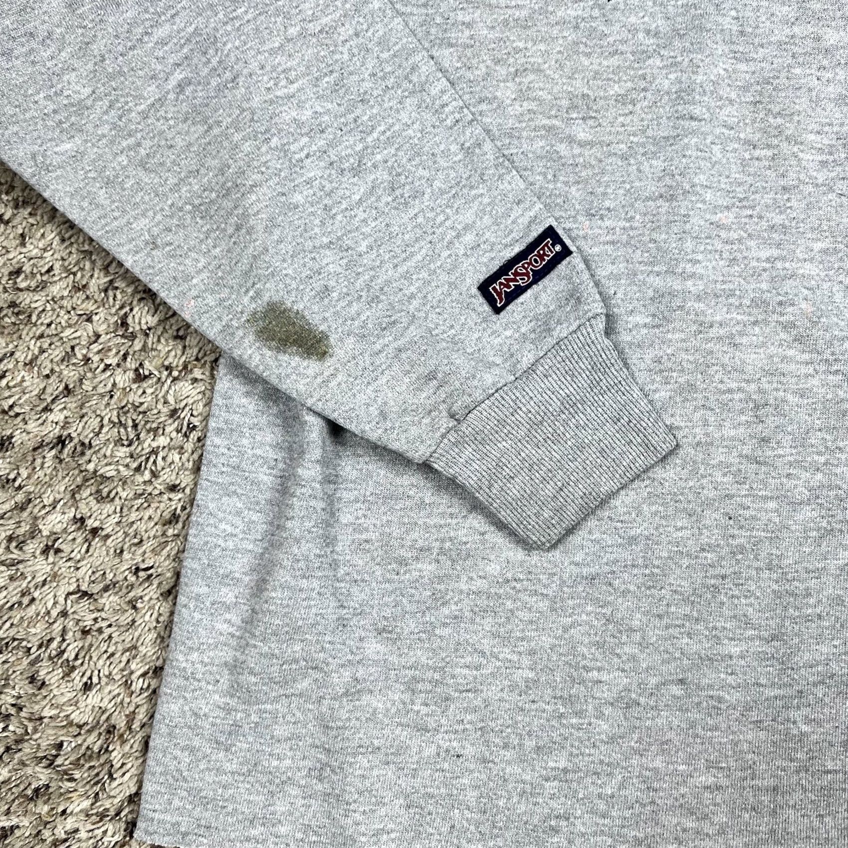 Jansport VINTAGE Jansport Vanderbilt University Gray Cropped Crewneck XL Crew Neck Sweatshirt Unisex Adults 90s Graphic Print Made USA Size XL / US 12-14 / IT 48-50 - 5 Thumbnail