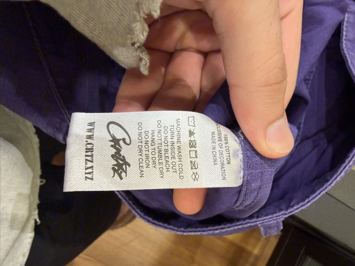 Corteiz Corteiz Cargo Shorts - Purple Size US 33 - 4 Thumbnail