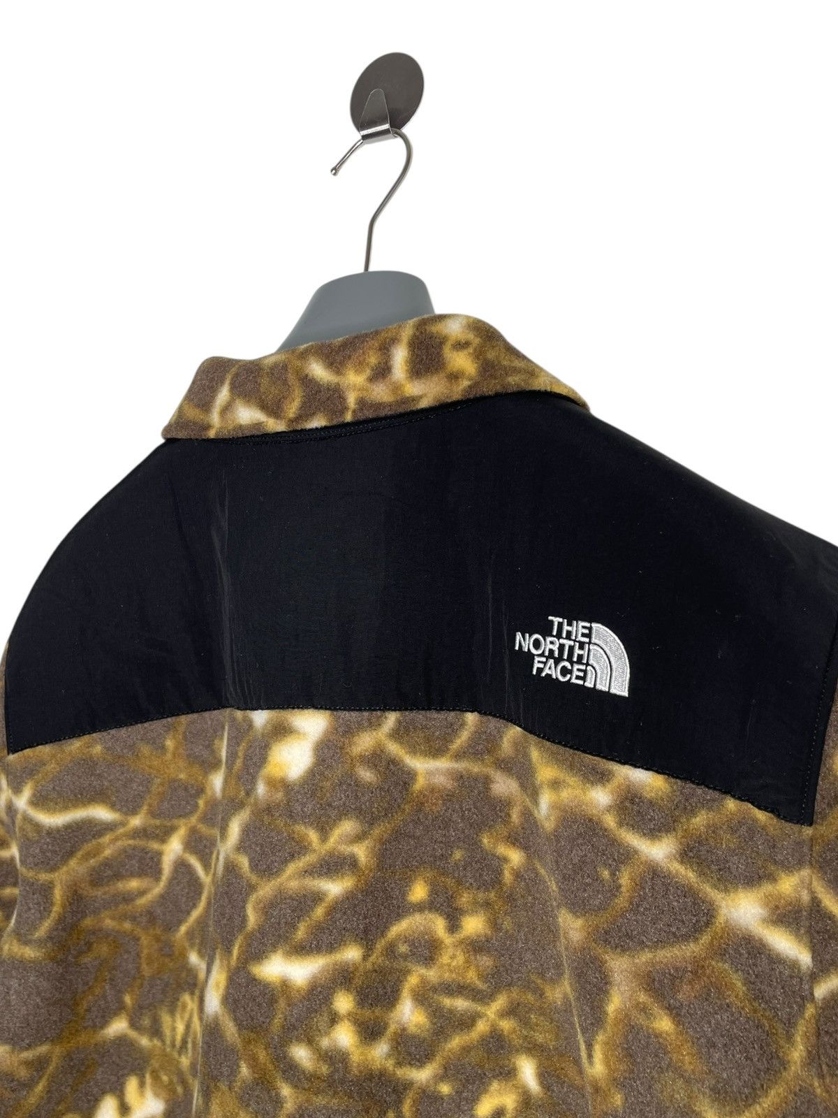 The North Face North Face Denali Fleece Jacke Neu - Braun Holz Design Size US XL / EU 56 / 4 - 13 Thumbnail