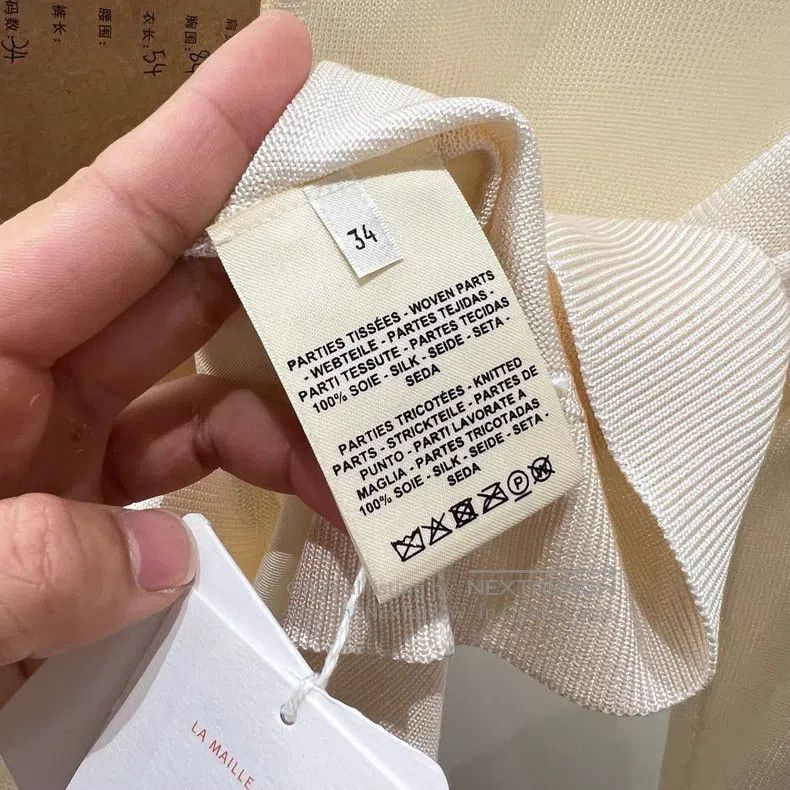Hermes Hermes Back Pig Nose Pattern Single Breasted Cardigan Size XXS / US 00 / IT 34 - 4 Thumbnail