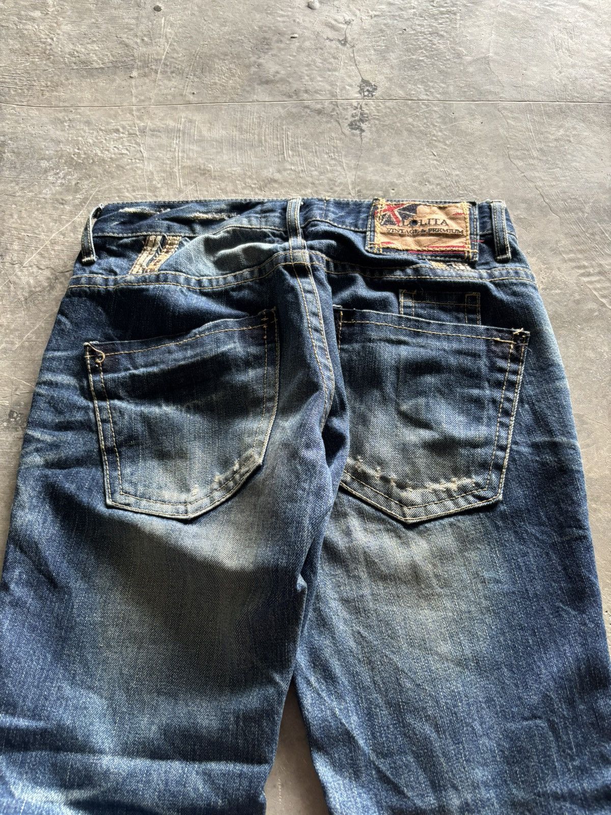 Japanese Brand y2k rusty lolita union jack japanese jeans distressed style Size US 32 / EU 48 - 17 Thumbnail