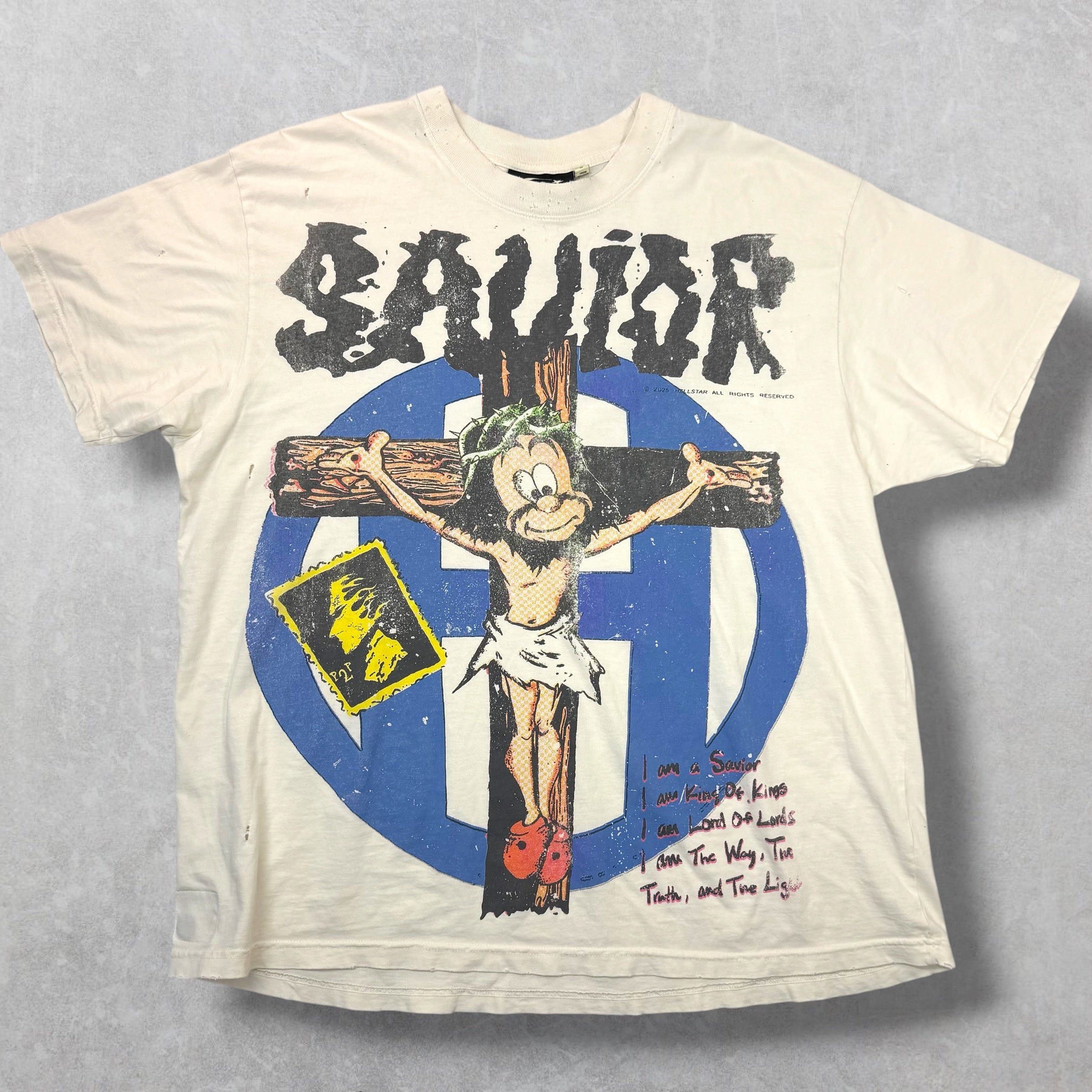 HELLSTAR Hellstar Seditionary Savior Tee XL Size US XL / EU 56 / 4 - 1 Thumbnail