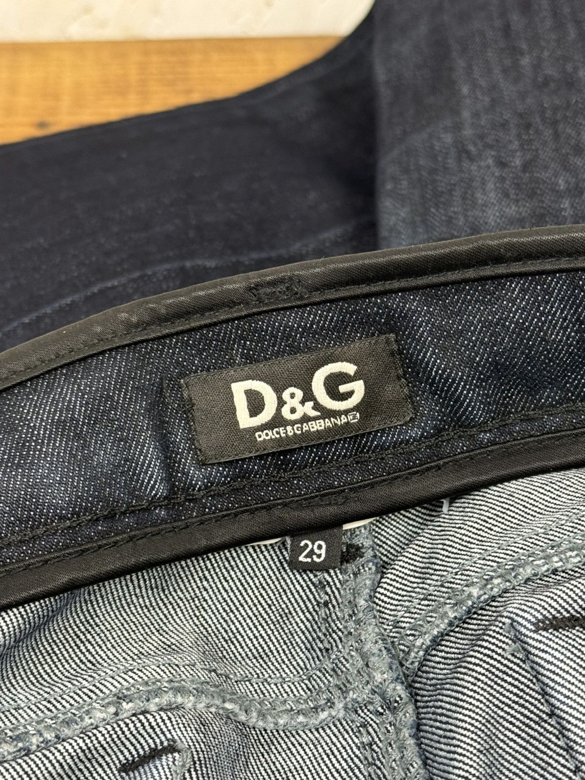 Dolce & Gabbana Vintage Dolce & Gabbana Luxury Denim Pants Jeans Size 29 Size 29" - 8 Thumbnail