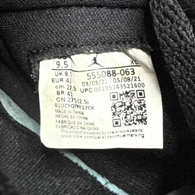 Jordan Brand Jordan 1 “Patent Bred” Size US 9.5 / EU 42-43 - 6 Thumbnail