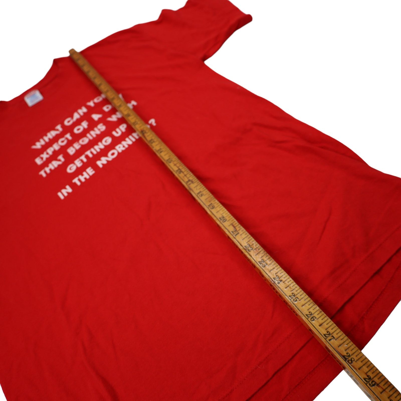 Jerzees × Russell Athletic × Vintage Vintage 90s Slogan T Shirt Size US M / EU 48-50 / 2 - 6 Thumbnail