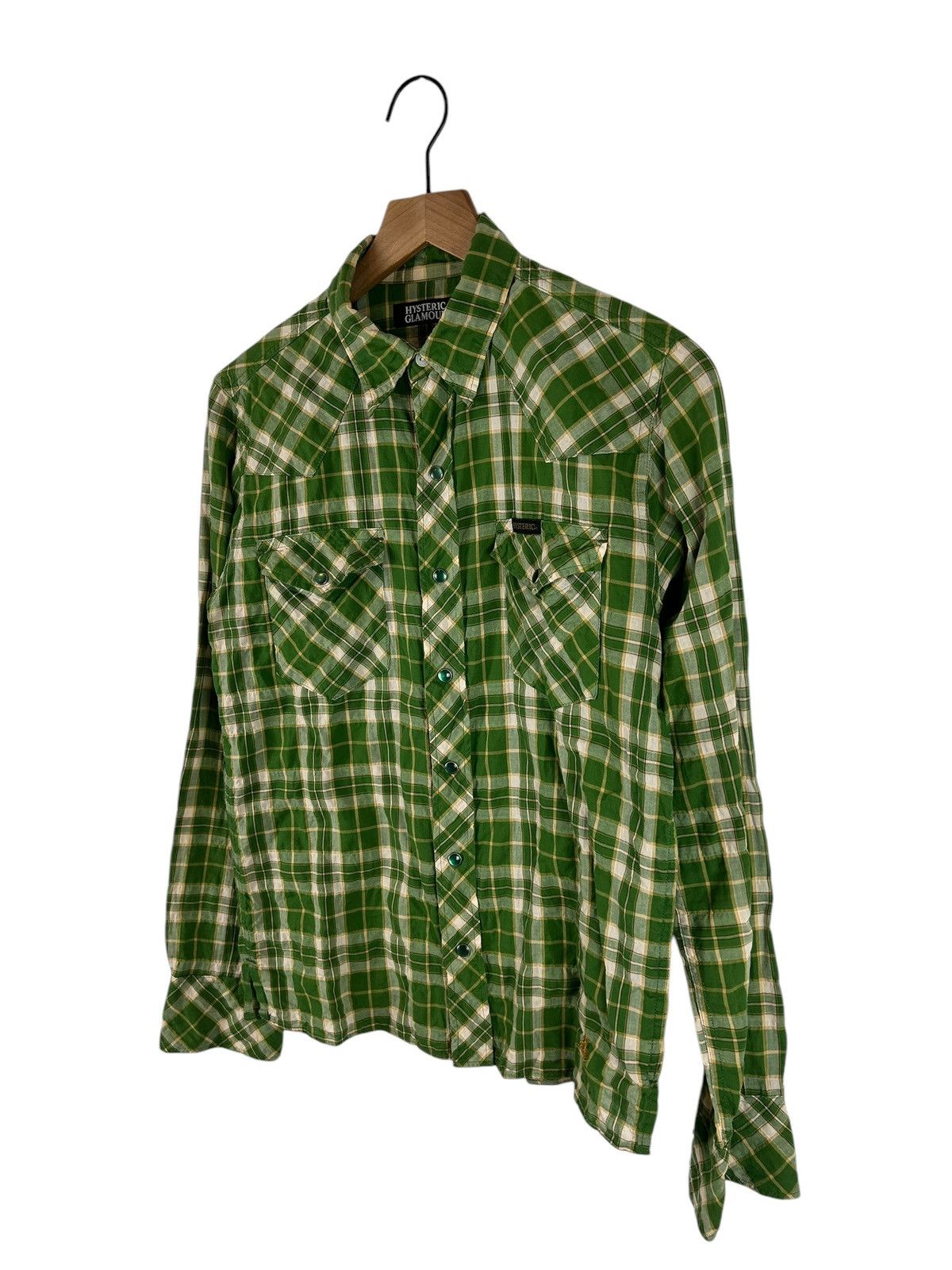 Hysteric Glamour Hysteric Glamour Plaid Shirt Size US M / EU 48-50 / 2 - 2 Thumbnail