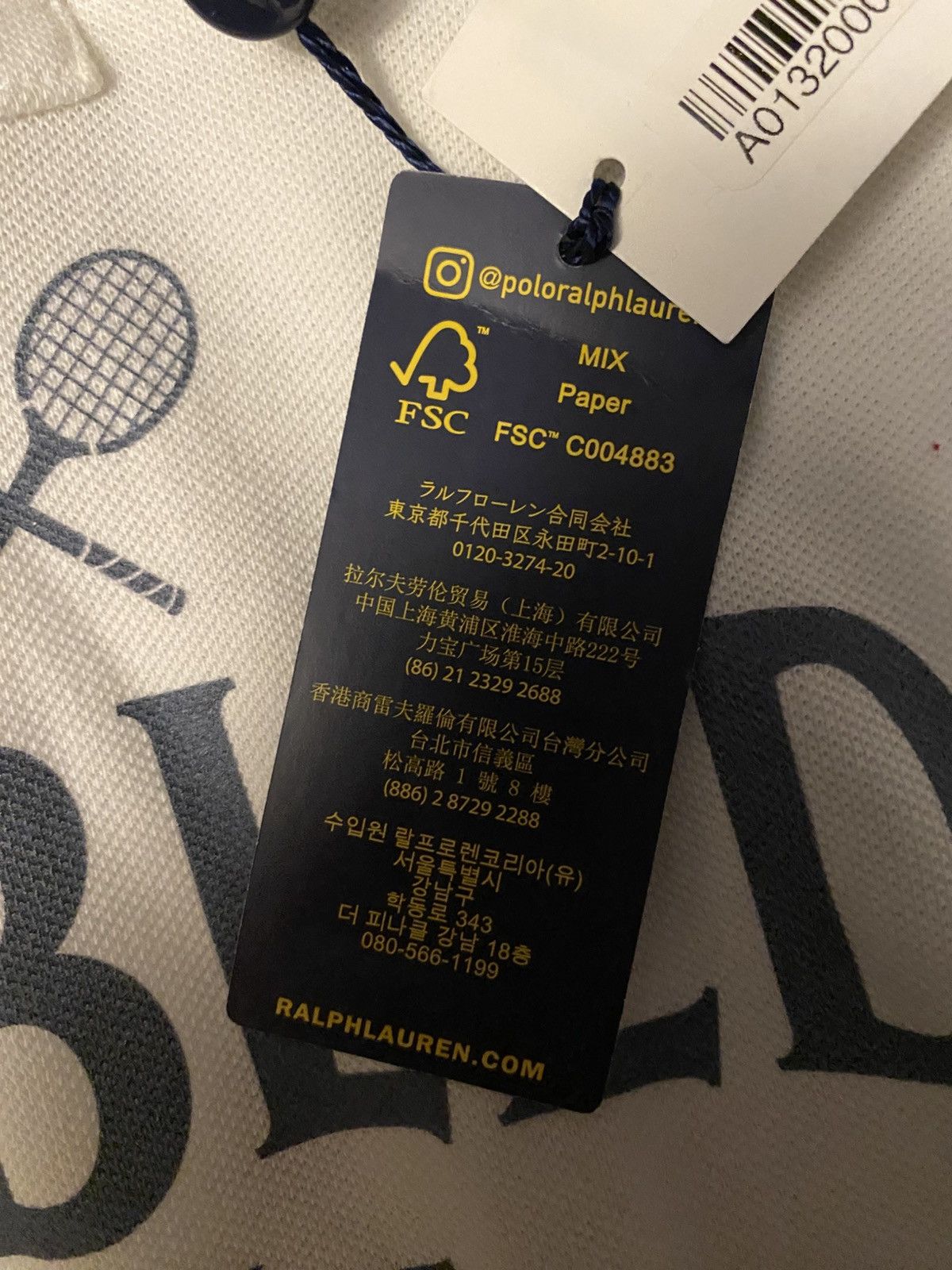 Polo Ralph Lauren Ralph Lauren Wimbledon Polo Size US L / EU 52-54 / 3 - 5 Thumbnail