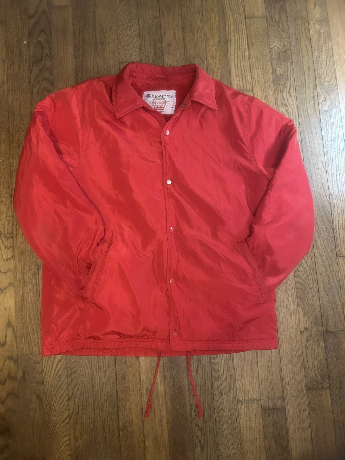 Champion × Supreme Supreme x Champion Label Coaches Jacket Fall/Winter 2018 Size US M / EU 48-50 / 2 - 2 Thumbnail