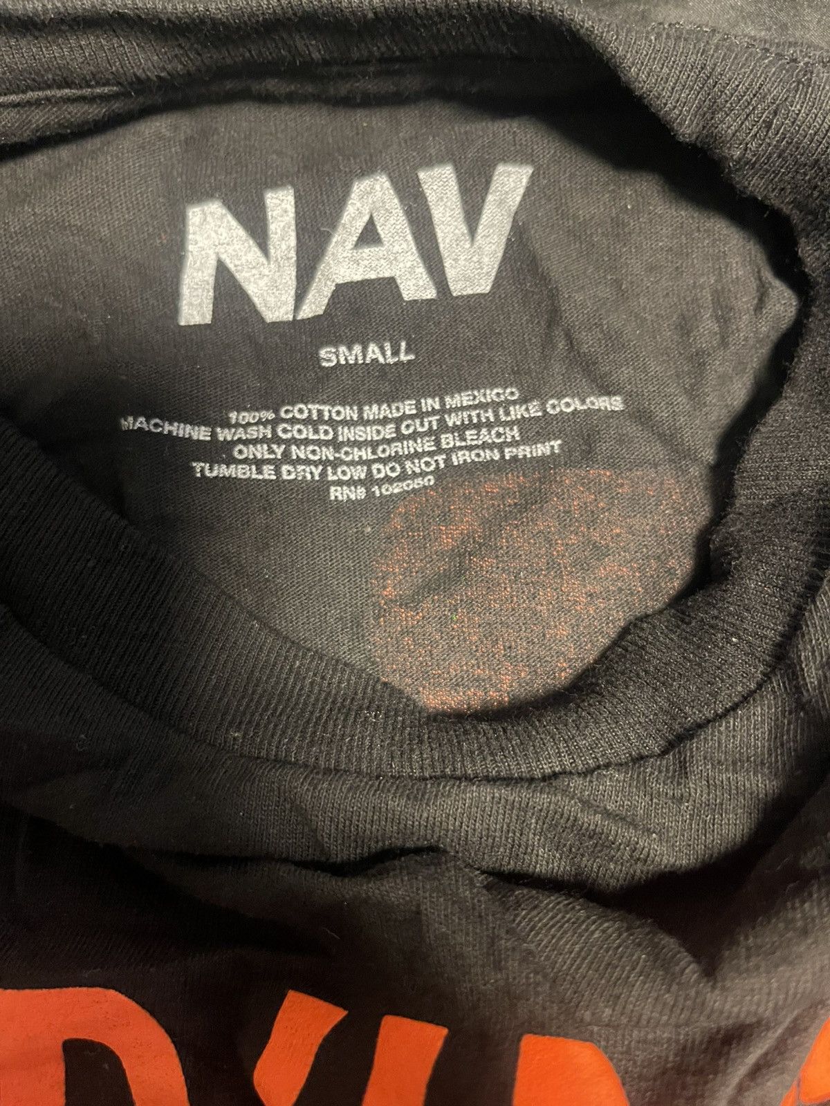 Vlone Vlone X Nav Tour Tee Size US S / EU 44-46 / 1 - 3 Thumbnail