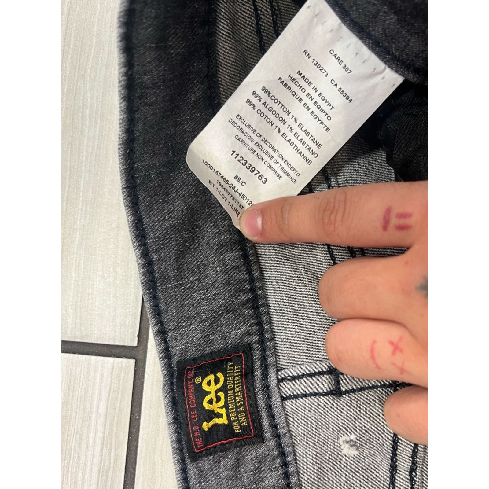 Lee Lee Y2K Flare Black women’s Jeans Size 28" / US 6 / IT 42 - 4 Thumbnail