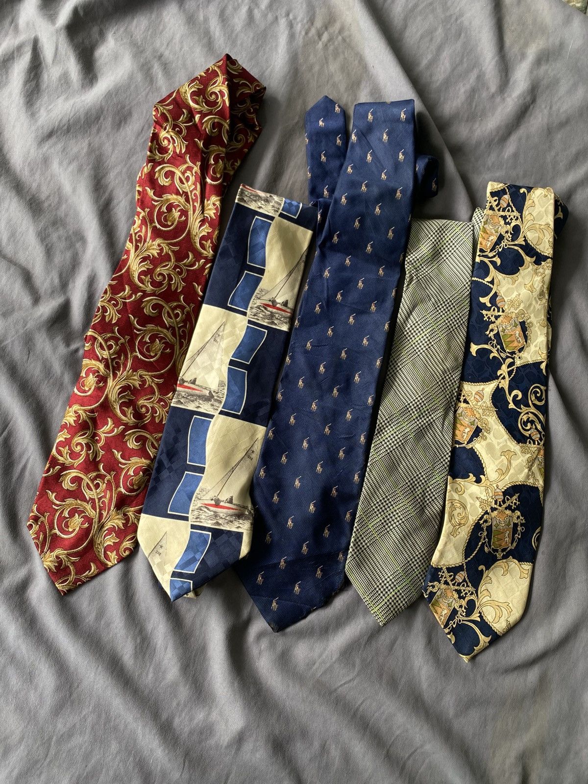 Versace Ties Luxury Branded Size ONE SIZE - 6 Thumbnail