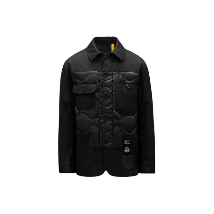 Moncler Moncler Logo Print Collar Solid Men's Jacket Size US S / EU 44-46 / 1 - 1 Thumbnail