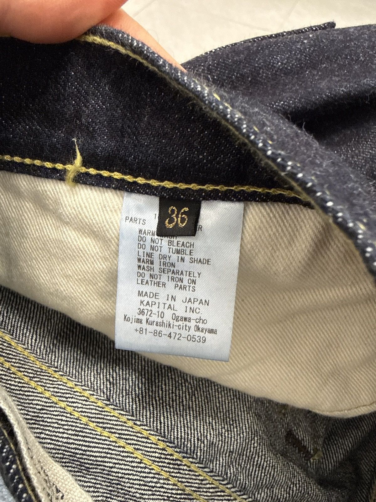 Kapital Kapital Cisco Monkey Plain Jeans Size US 36 / EU 52 - 3 Thumbnail