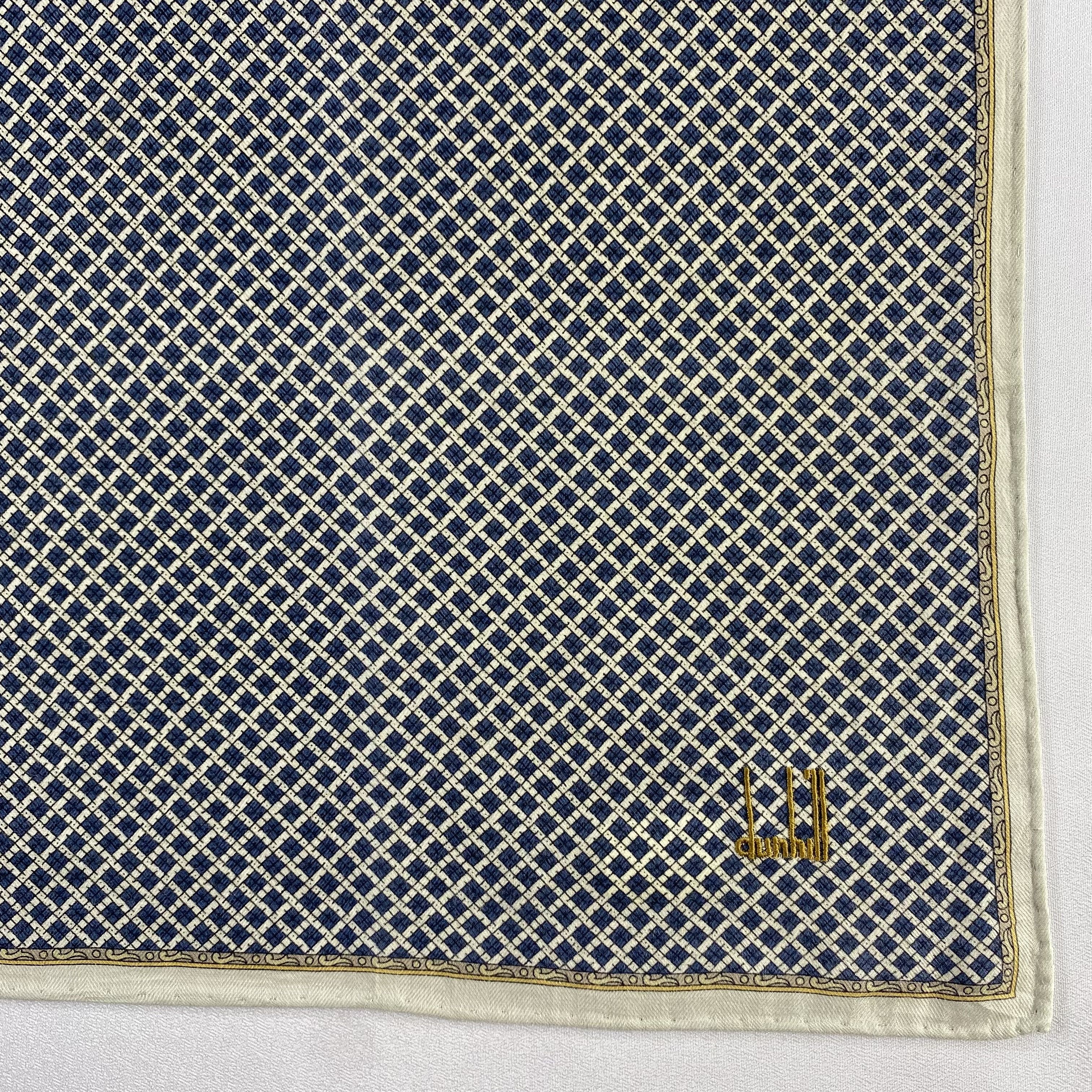 Alfred Dunhill × Vintage Alfred Dunhill Handkerchief / Neckerchief / Bandana-P535 Size ONE SIZE - 3 Thumbnail