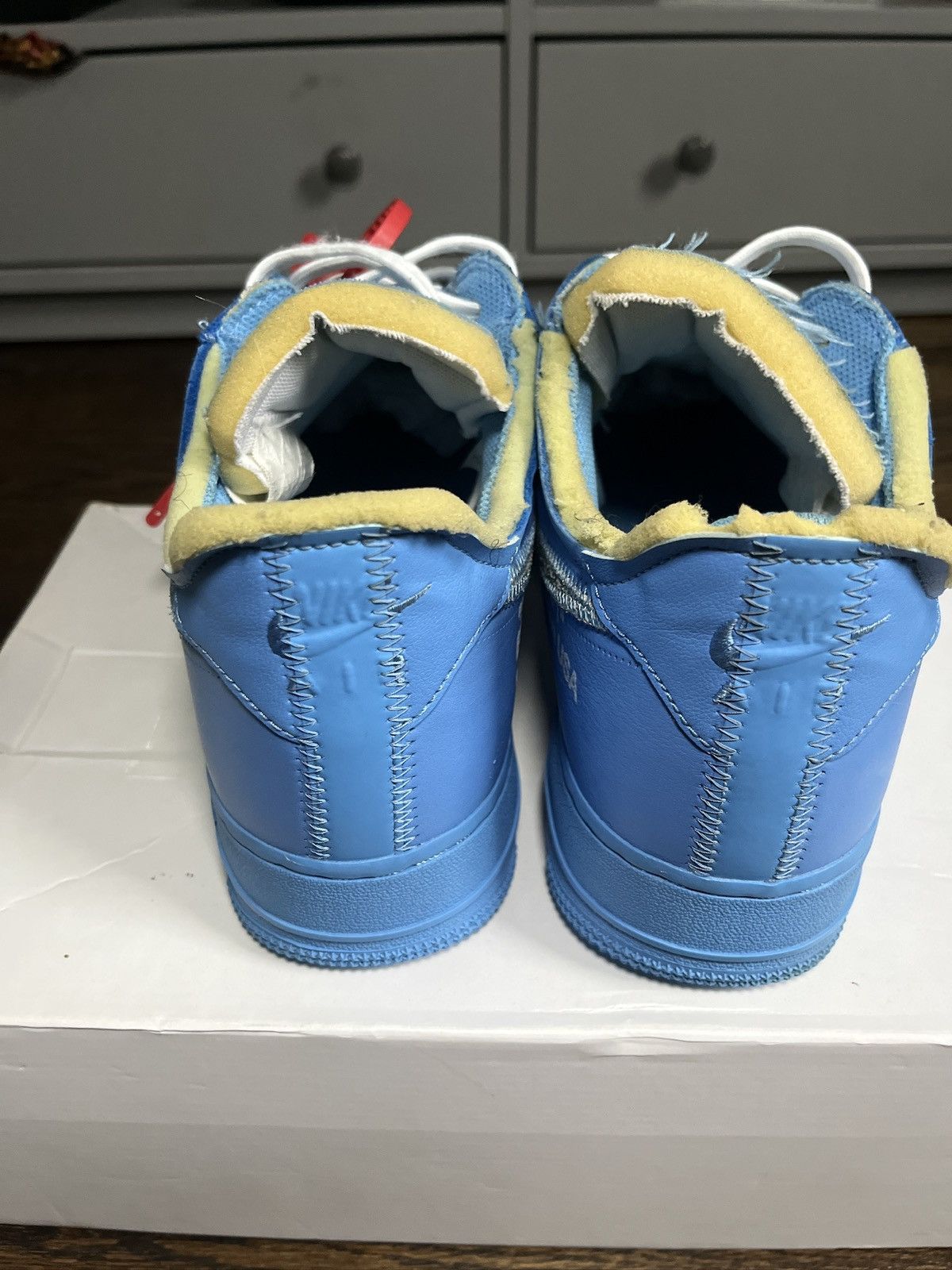 Nike × Off-White Nike Air Force 1 | Off-White “MCA” Size US 11.5 / EU 44-45 - 4 Thumbnail