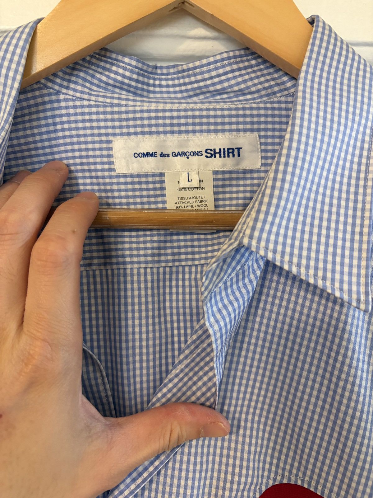Comme des Garcons Comme des Garçons Shirt shirt Size US L / EU 52-54 / 3 - 3 Thumbnail
