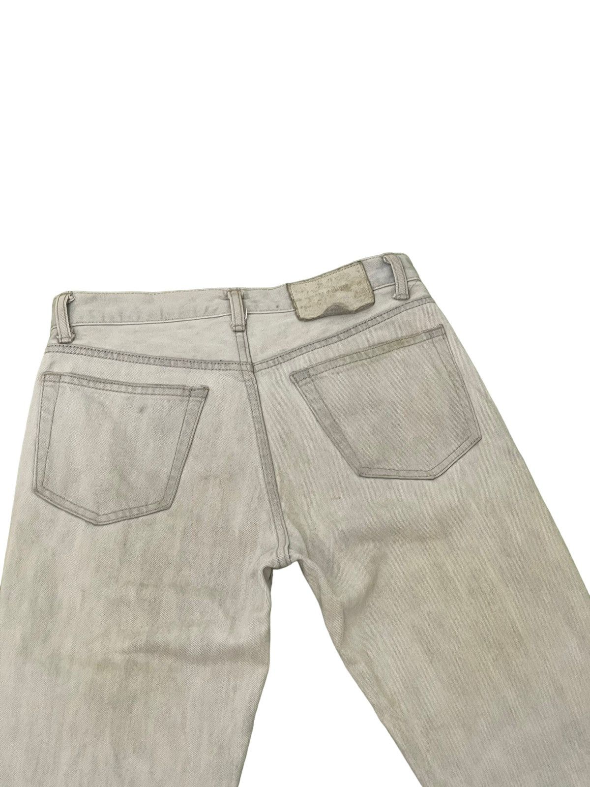 Japanese Brand Distress Jeans Naked Bunch Embroydered Regular Fit 7🟦9 Size US 28 / EU 44 - 16 Thumbnail