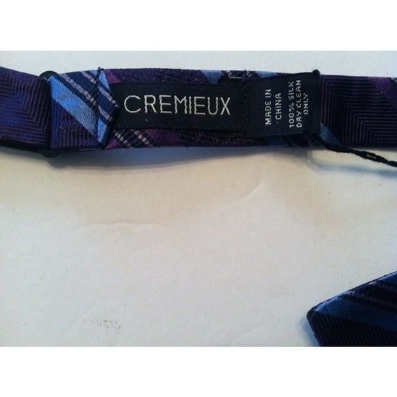 Daniel Cremieux DANIEL CREMIEUX PURPLE BOW TIE Size ONE SIZE - 10 Thumbnail