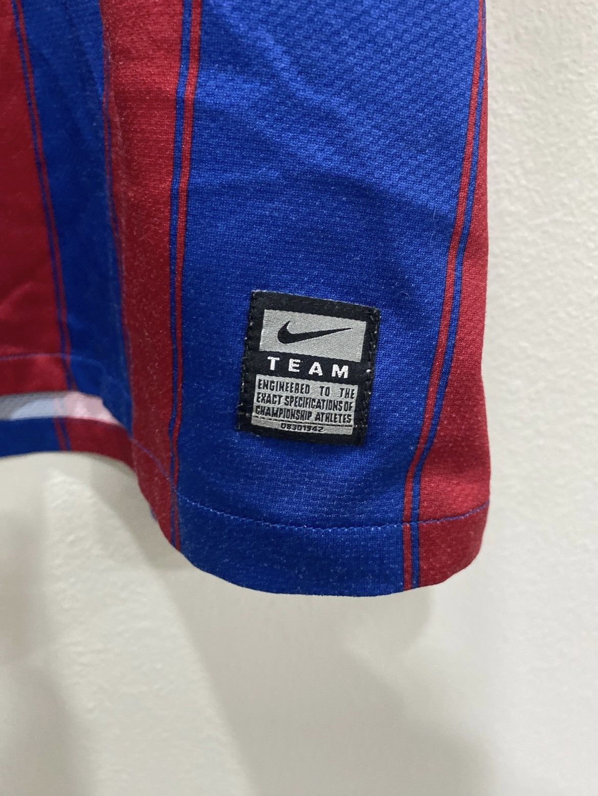 Nike × Vintage Nike Authentic FC Barcelona Xavi Hernandez Spain Home Jersey Size US XXL / EU 58 / 5 - 5 Thumbnail