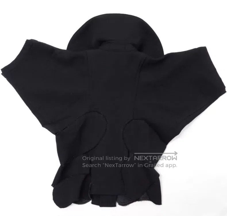 Comme des Garcons Comme des Garcons Large Round Neck Wool Coat Size M / US 6-8 / IT 42-44 - 6 Thumbnail