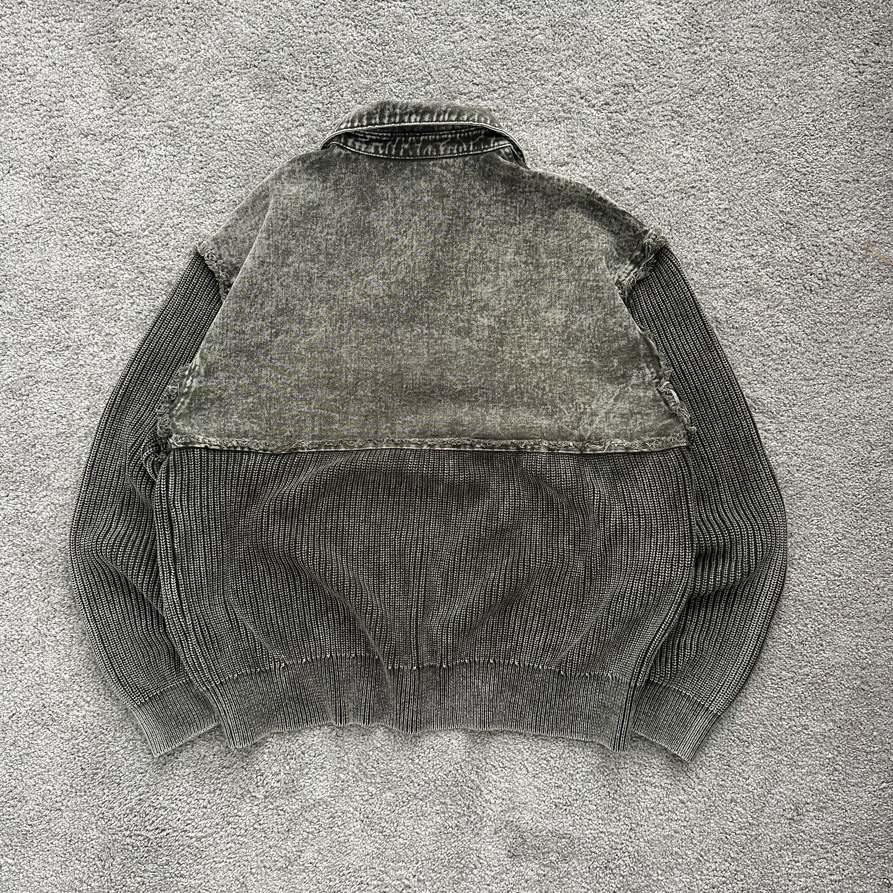 Other Avant Garde Distressed Style Garment Dyed Sweatshirt Size US M / EU 48-50 / 2 - 5 Thumbnail