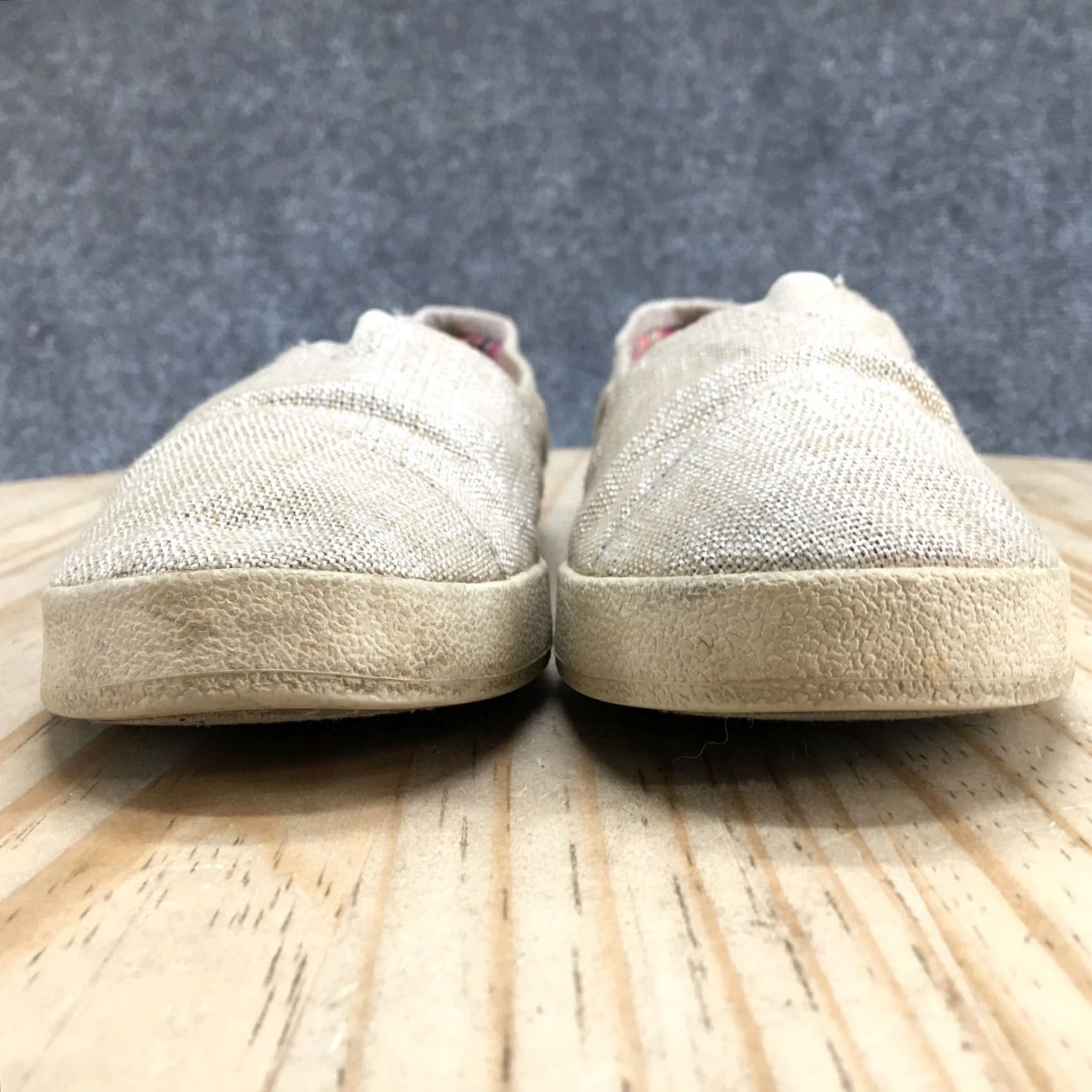 Toms TOMS Avalon Slip-On Beige Canvas Casual Shoes Womens 8 Flat Low Top Comfort Walking Brand: TOMS, Casual, Beige, Women, 8, Slip-On, Canvas Size M / US 6-8 / IT 42-44 - 7 Thumbnail