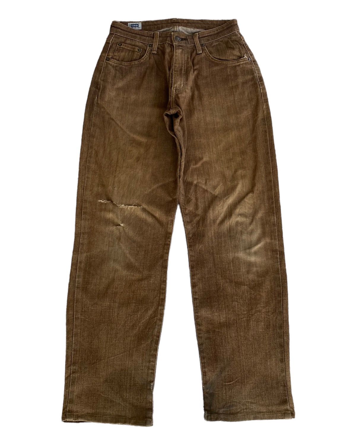 Hysteric Glamour BAGGY TROUSER EDWIN DISTRESSED DENIM JEANS Size US 29 - 1 Thumbnail