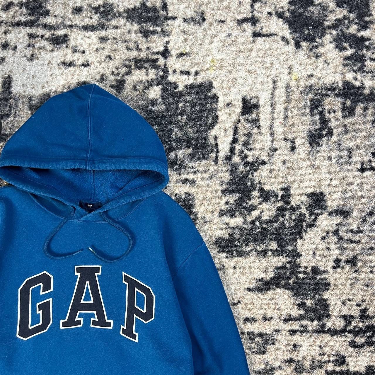 Gap Gap Vintage Big Embroidered Logo Hoodie Streetwear Style Size US L / EU 52-54 / 3 - 2 Thumbnail