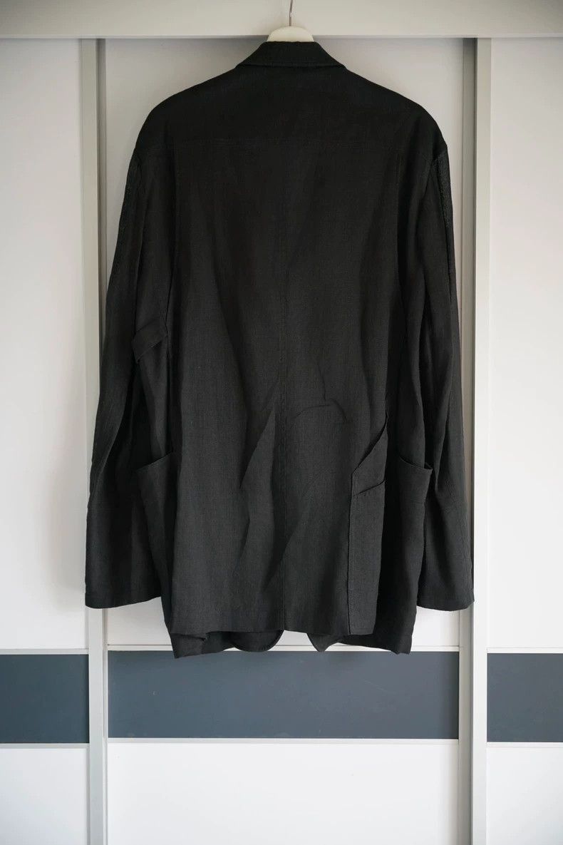 Yohji Yamamoto Yohji Yamamoto 07ss multi-pocket ramie suit-2505 Size US L / EU 52-54 / 3 - 2 Thumbnail
