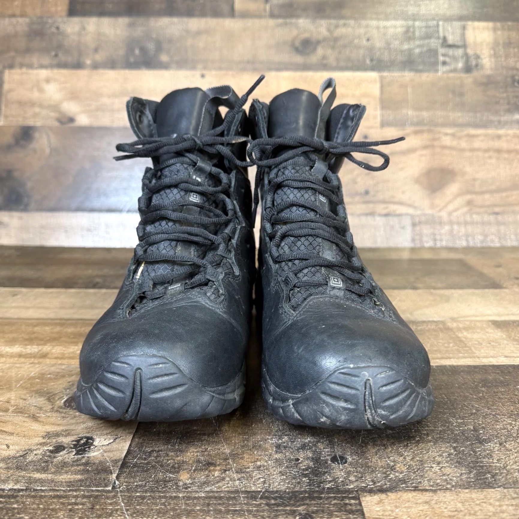 Vintage 5.11 XPRT 3.0 Waterproof 6" Boots Size 9 USM Black Tactical Military Hiking Boot Men Mens Boots Black 5.11 Tactical Size US 9 / EU 42 - 2 Thumbnail