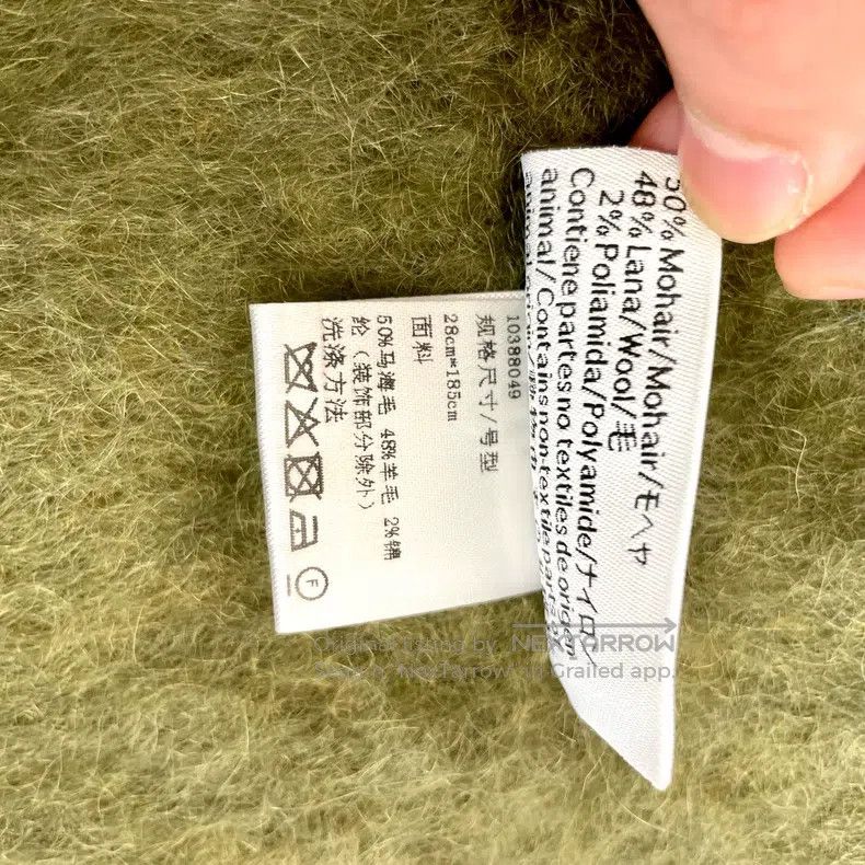 Loewe Loewe Multicolored Cashmere Scarf Size ONE SIZE - 5 Thumbnail