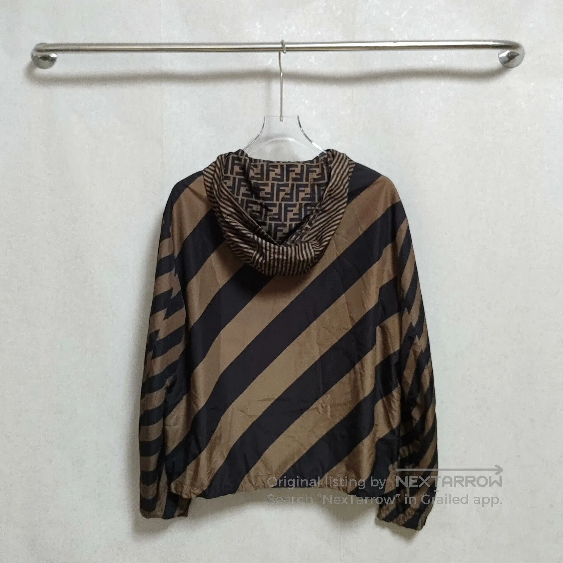 Fendi fendi reversible printed jacket size 50. Size US M / EU 48-50 / 2 - 5 Thumbnail